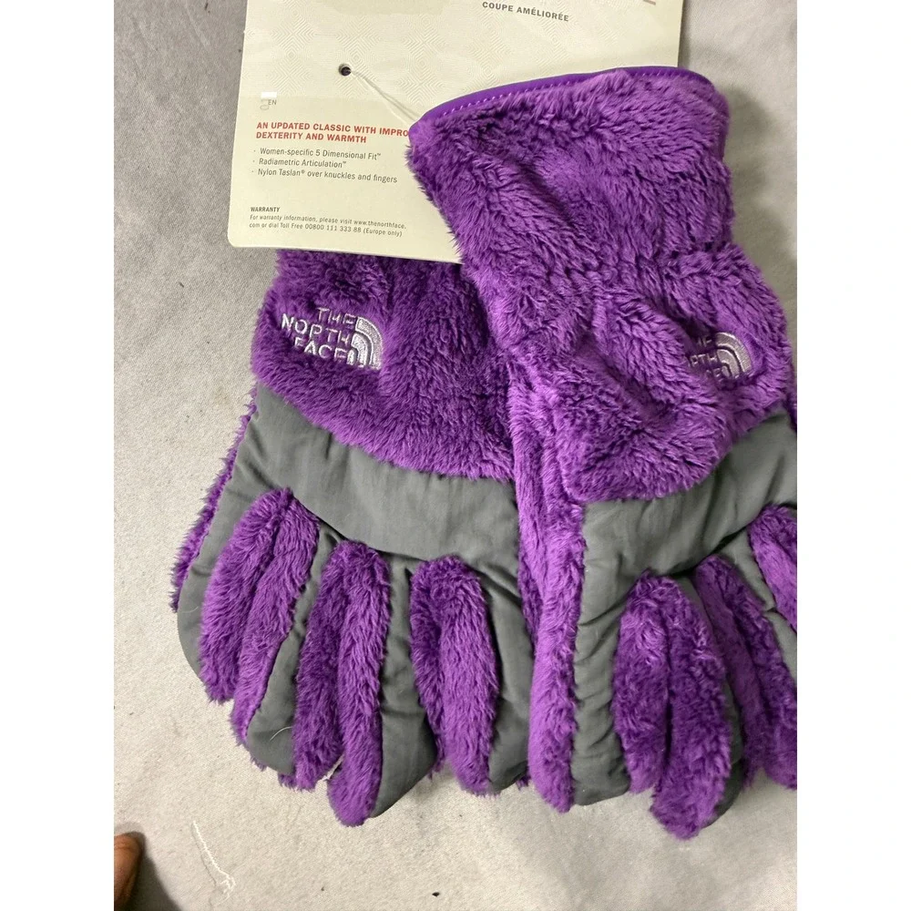 The North Face Denali Thermal Gloves Gravity Purple Women Medium AVDRJCO-M